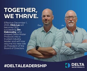 Delta Water Products Announces Exciting Leadership Transition: Chris Les Appointed CEO