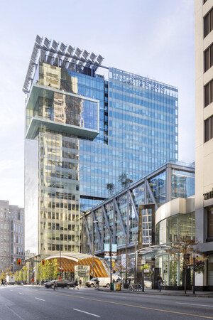 Morguard Acquires Partial Interest in Premier Class AAA Office Complex in Downtown Vancouver, British Columbia